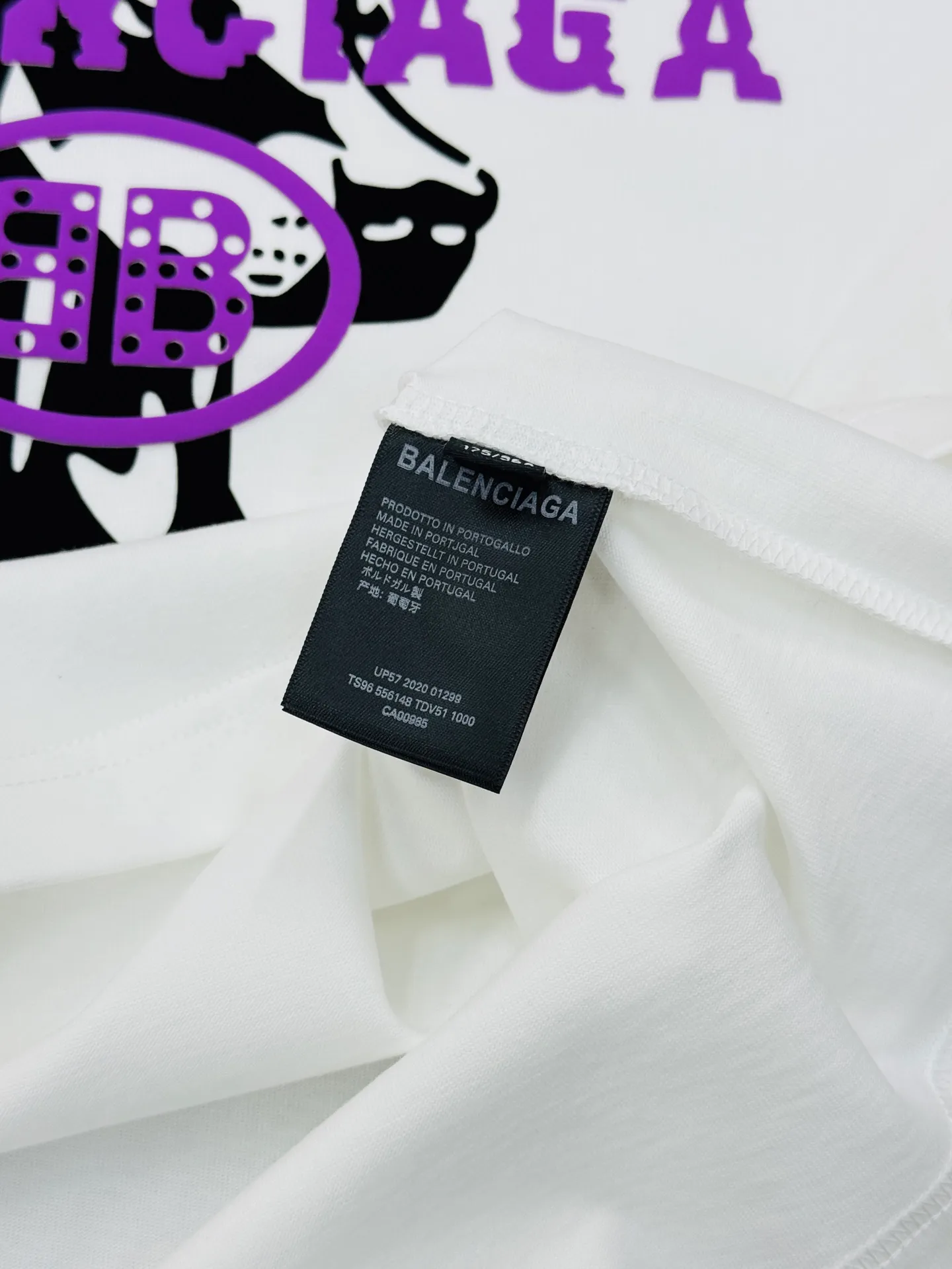 ⚜️Balenciaga New Arrival T. Same Style❤️New Arrival T ， 280g ， Breathable， ！ Black +Purple“BALENCIAGA” ， . ✨ ， ， ！ ， ， ！ ！ ：Black. .White.Sizes：S-3XL ‼️（175/145 L）